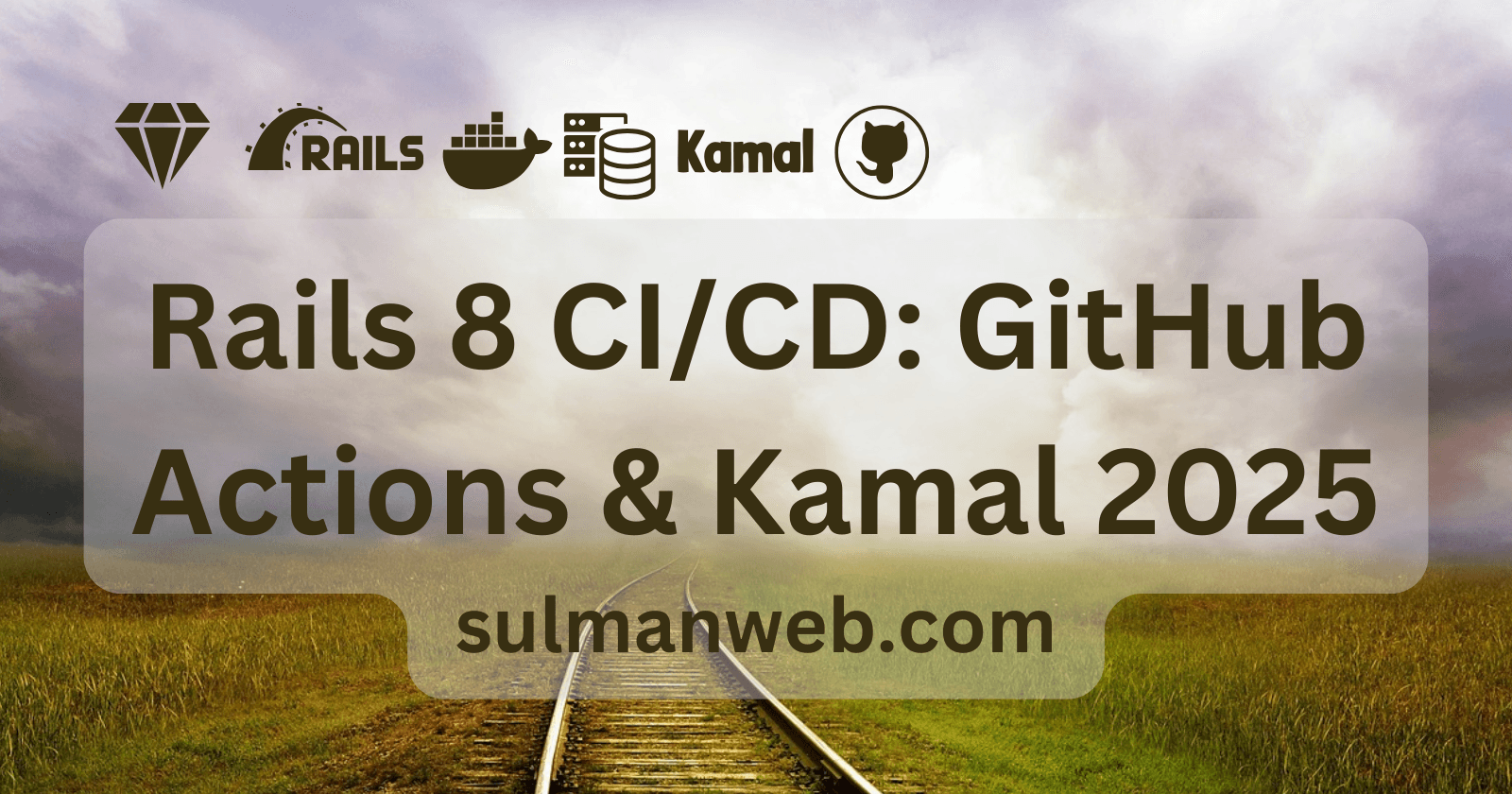 Rails 8 CI/CD: GitHub Actions & Kamal 2025